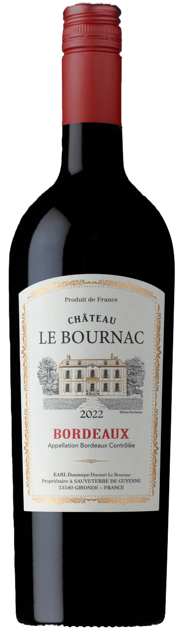 Barton & Guestier CHÂTEAU LE BOURNAC  AOP BORDEAUX ROUGE 2022