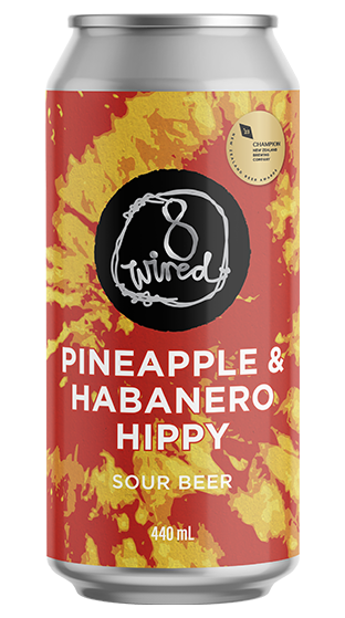 8 Wired Pineapple & Habanero Hippy Sour 440mL