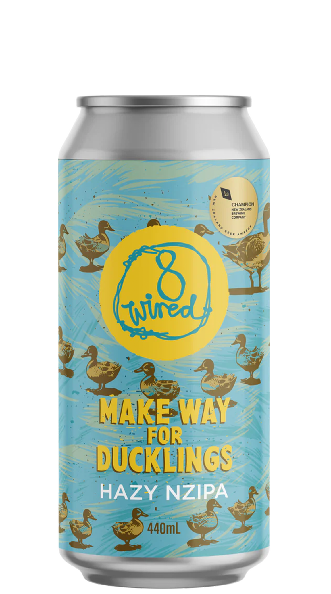 8 Wired Make Way for Ducklings Hazy IPA 7% 440ml Can