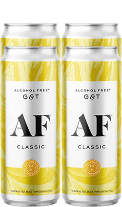 AF Classic G&T 0% - 4pk