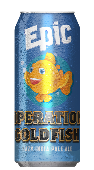 Epic Operation Goldfish Hazy IPA 440mL