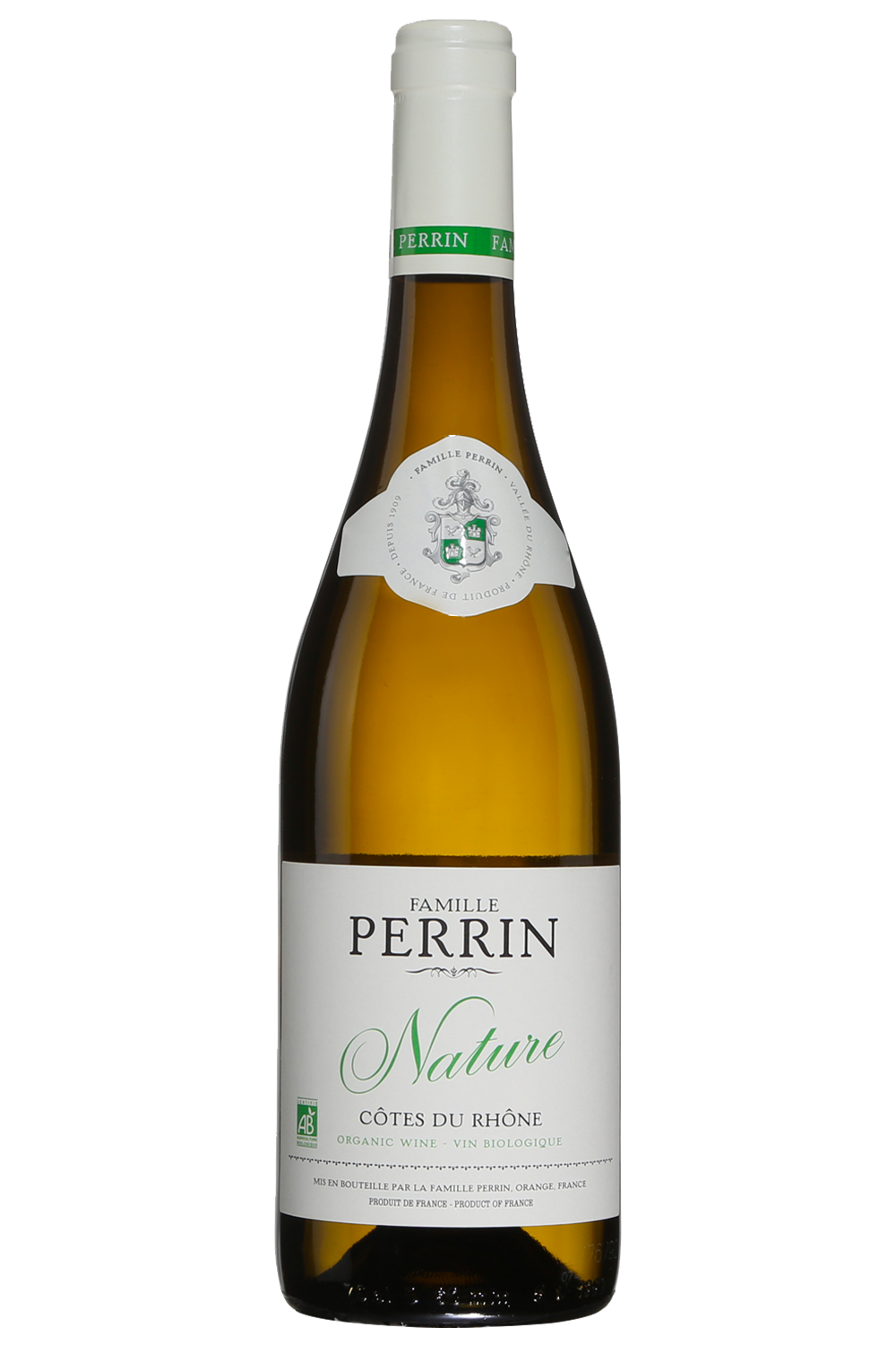 Famille Perrin Nature Cotes du Rhone Blanc 2020