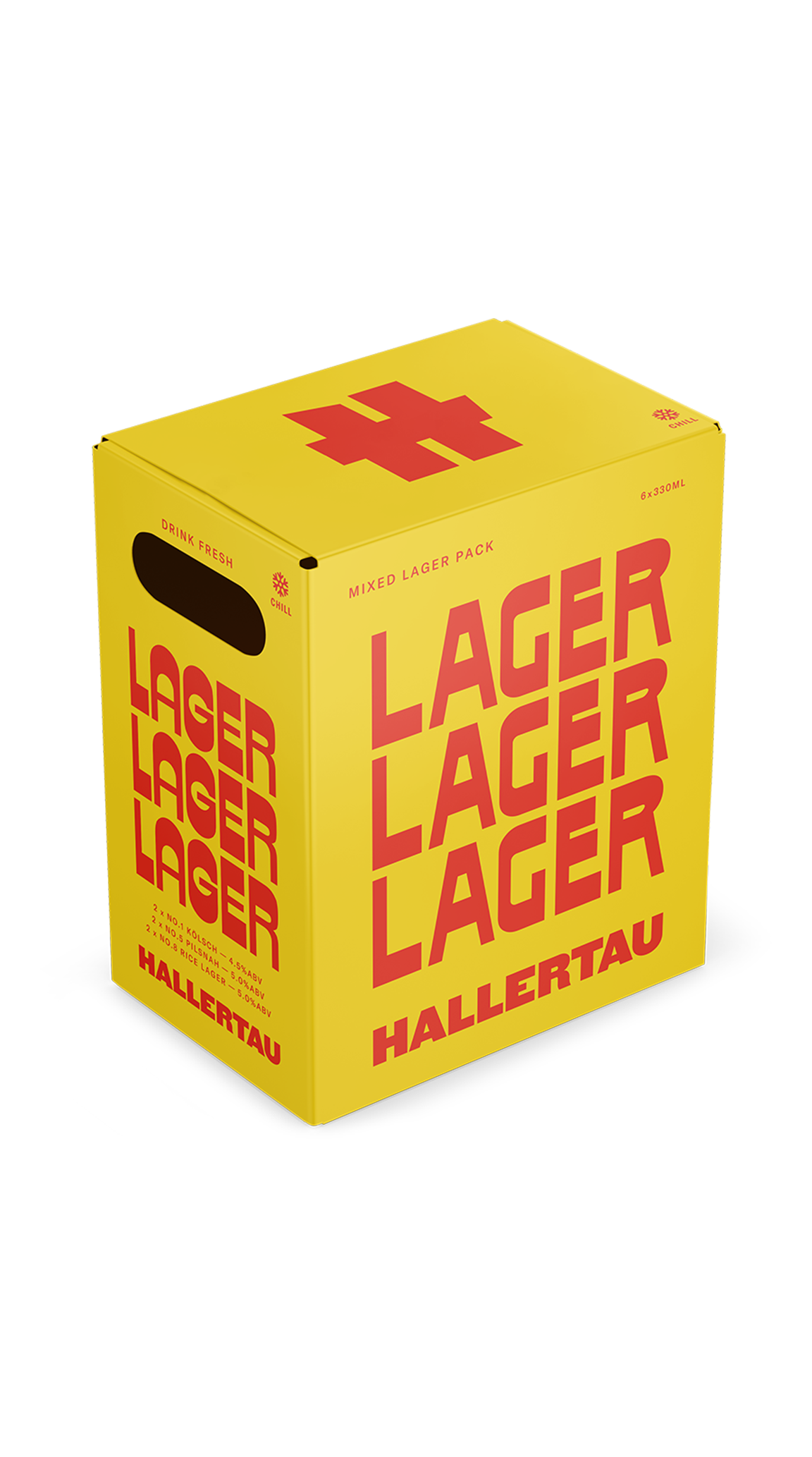 Hallertau Lager Lager Lager Mixed 6pk