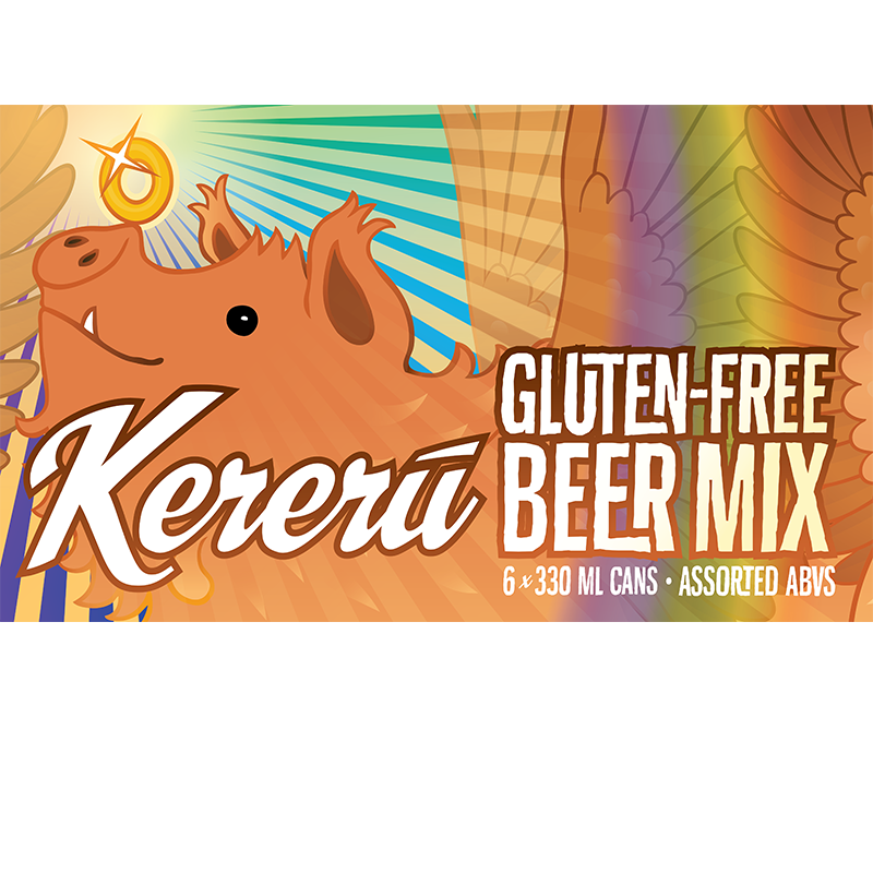 Kereru Gluten Free Mixed 6pk cans