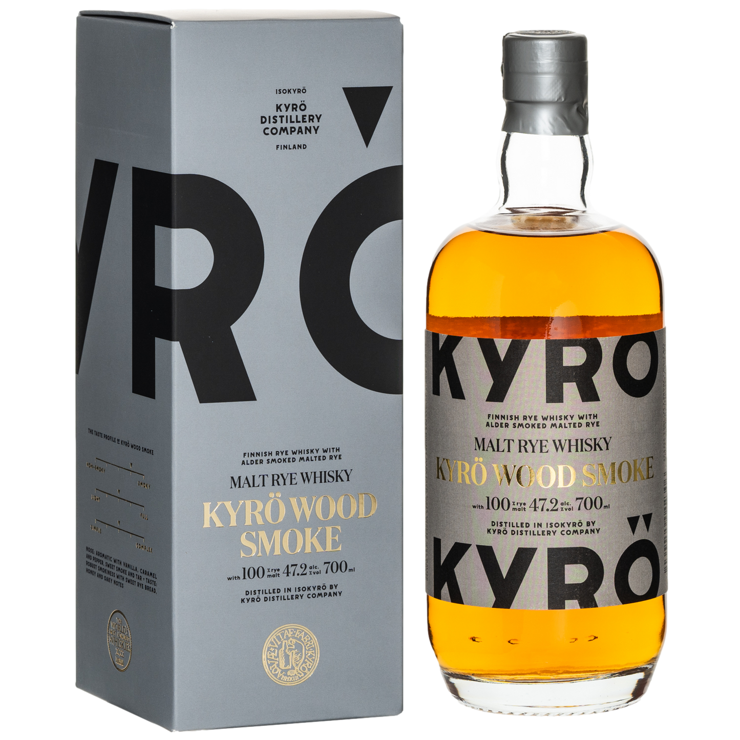 Kyro Woodsmoke Rye Single Malt 700ml