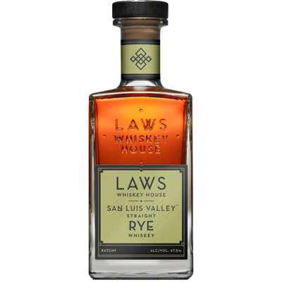 Laws San Luis Valley Rye Whiskey Batch #15