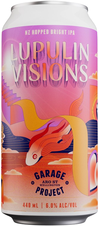 Garage Project Lupulin Visions NZ Hopped IPA 440mL