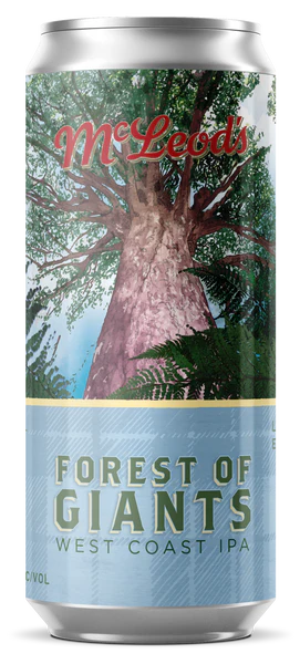 McLeod's Forest of Giants West Coast IPA 440mL