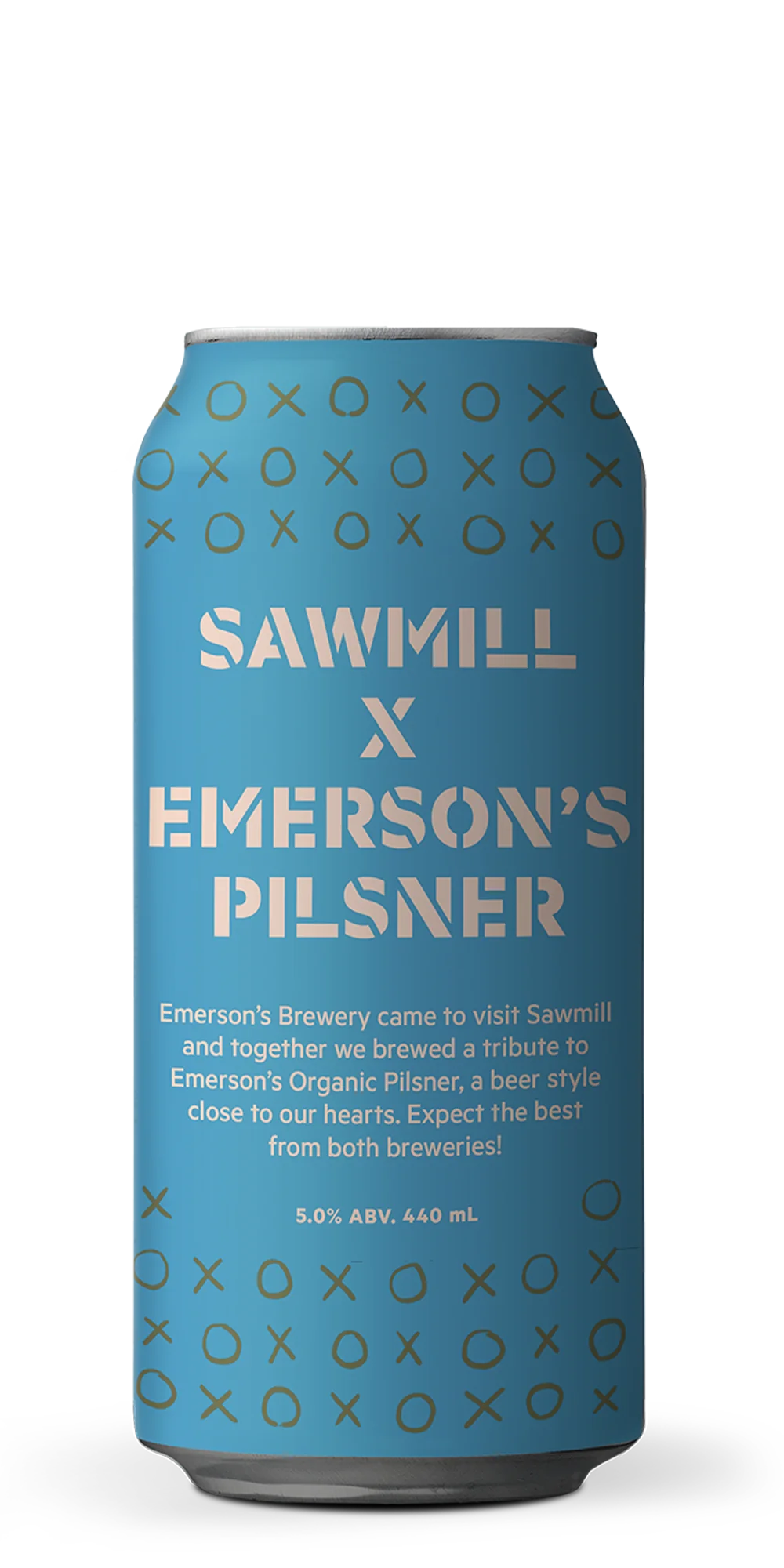 Sawmill x Emerson’s Pilsner 440mL