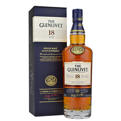 The Glenlivet Single Malt 18 YO