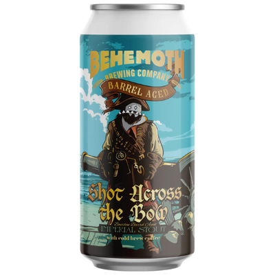 Behemoth Shot Across the Bow - Imperial Stout Aged in Bourbon Barrels with Cold Brew Coffee - 440ml - 12%ABV