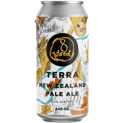 8 Wired Terra NZ Pale Ale 440mL