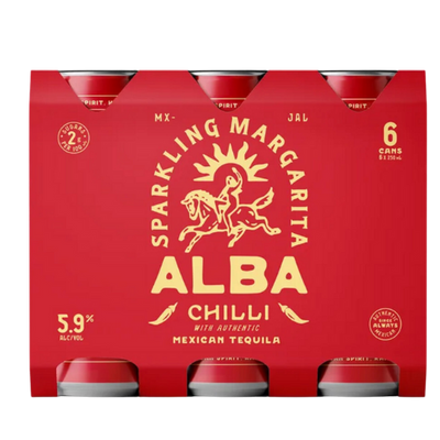 Alba Sparkling Chilli Margarita 6pack