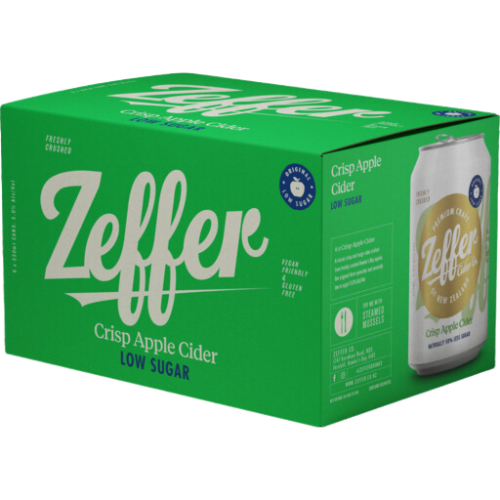 Zeffer Crisp Apple Cider 6pck