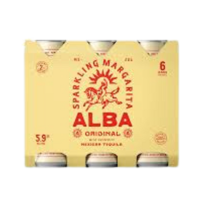 Alba Sparkling Margarita 6pk