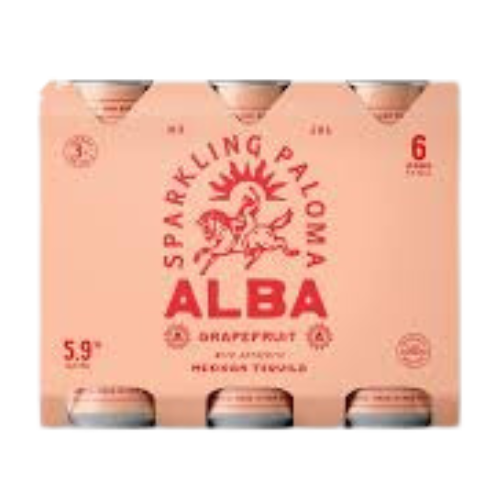 Alba Grapefruit Sparkling Paloma 6PK