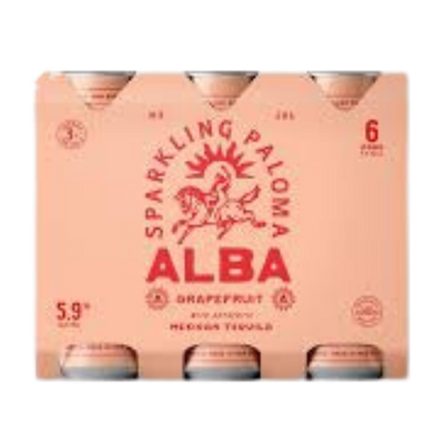 Alba Grapefruit Sparkling Paloma 6PK