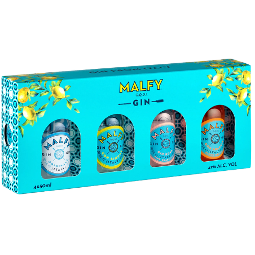 Malfy  Mixed Flavours Gin Gift Pack 50ml