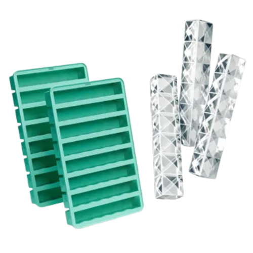 Zoku Prism Bottle Ice Tray Set of 2