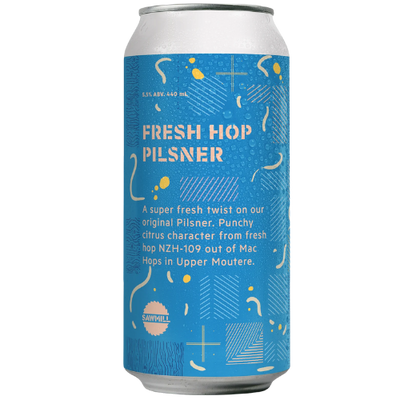 Sawmill Fresh Hop Pilsner 5.5% 440ml