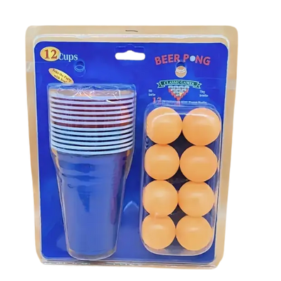 12-Cup Beer Pong Set