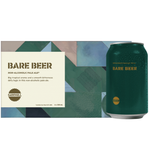 Sawmill Bare Beer 6pack Cans 0.5%