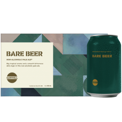 Sawmill Bare Beer 6pack Cans 0.5%
