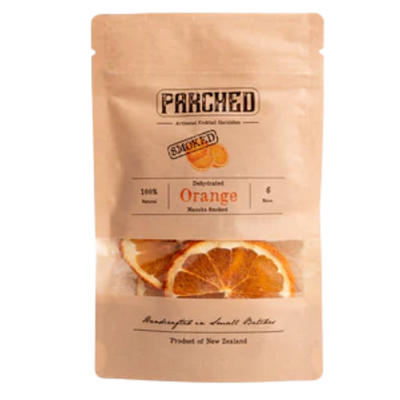 Parched Orange Kraft Pouch