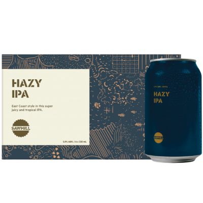 Sawmill Hazy IPA 6 Pack Can