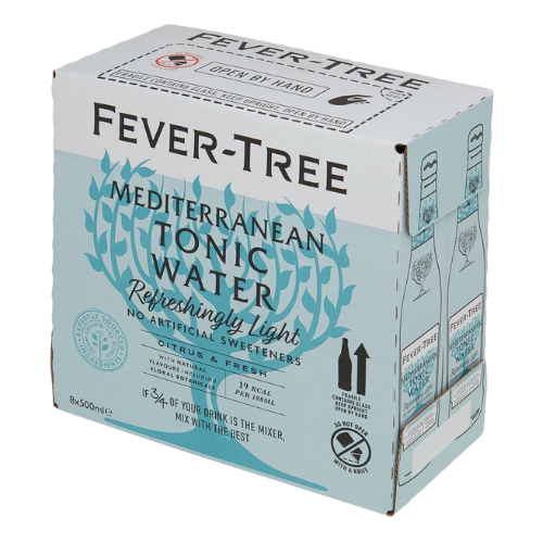 Fever-Tree Refreshingly Light Mediterranean 8x500mL