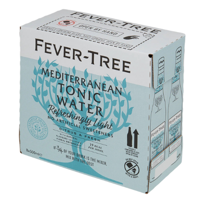 Fever-Tree Refreshingly Light Mediterranean 8x500mL