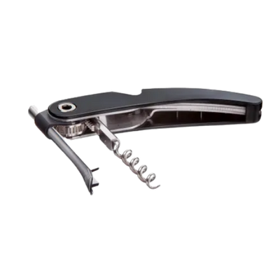 Vacu Vin Single Pull Corkscrew Black