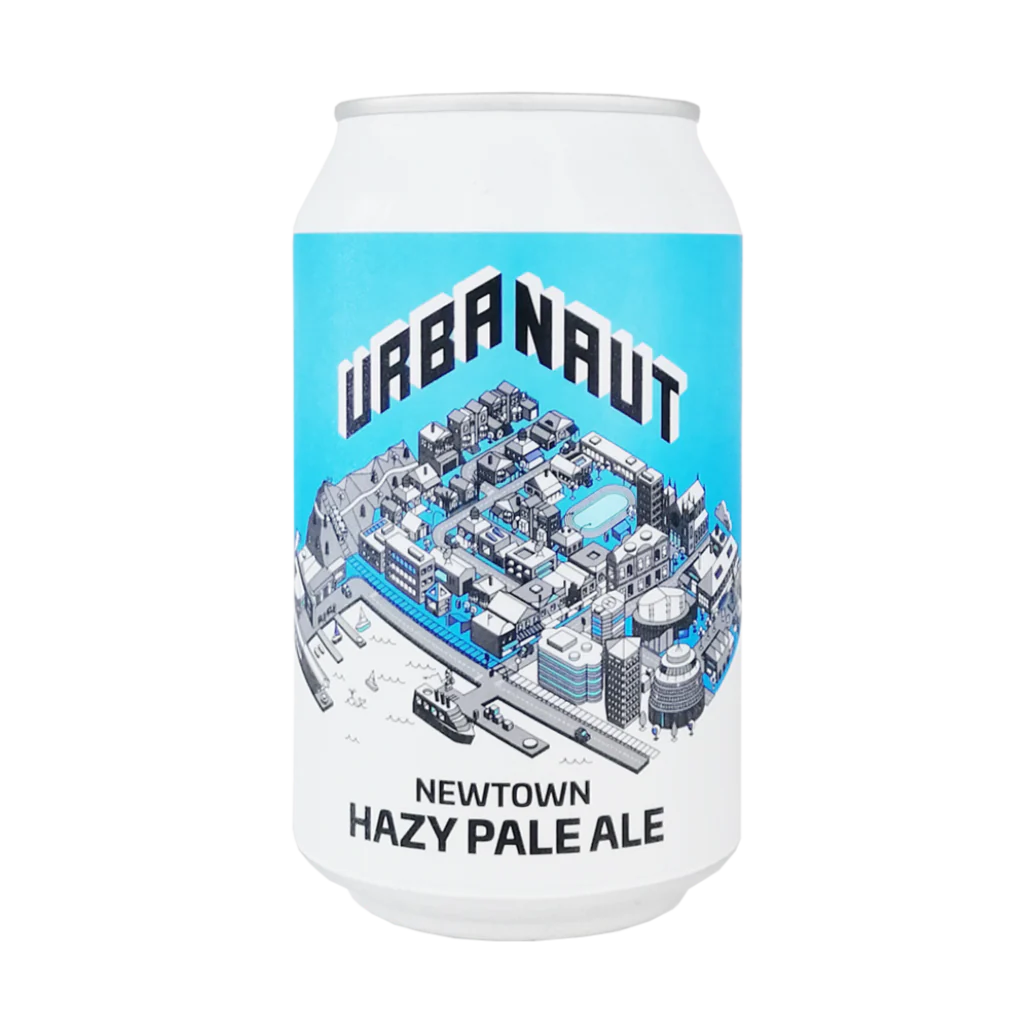 Urbanaut Newtown Hazy Pale Ale 6 pack 330ml cans