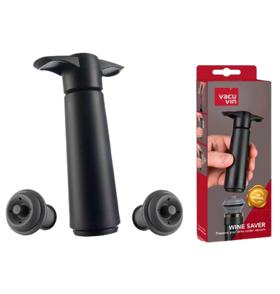 Vacu Vin Wine Saver Pump & 2 stoppers