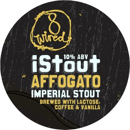 8 Wired iStout Affogato Imperial Stout Tap Beer 250mL