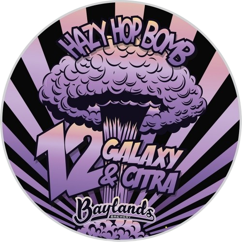 Baylands Hazy Hop Bomb #12 Tap Beer 250mL