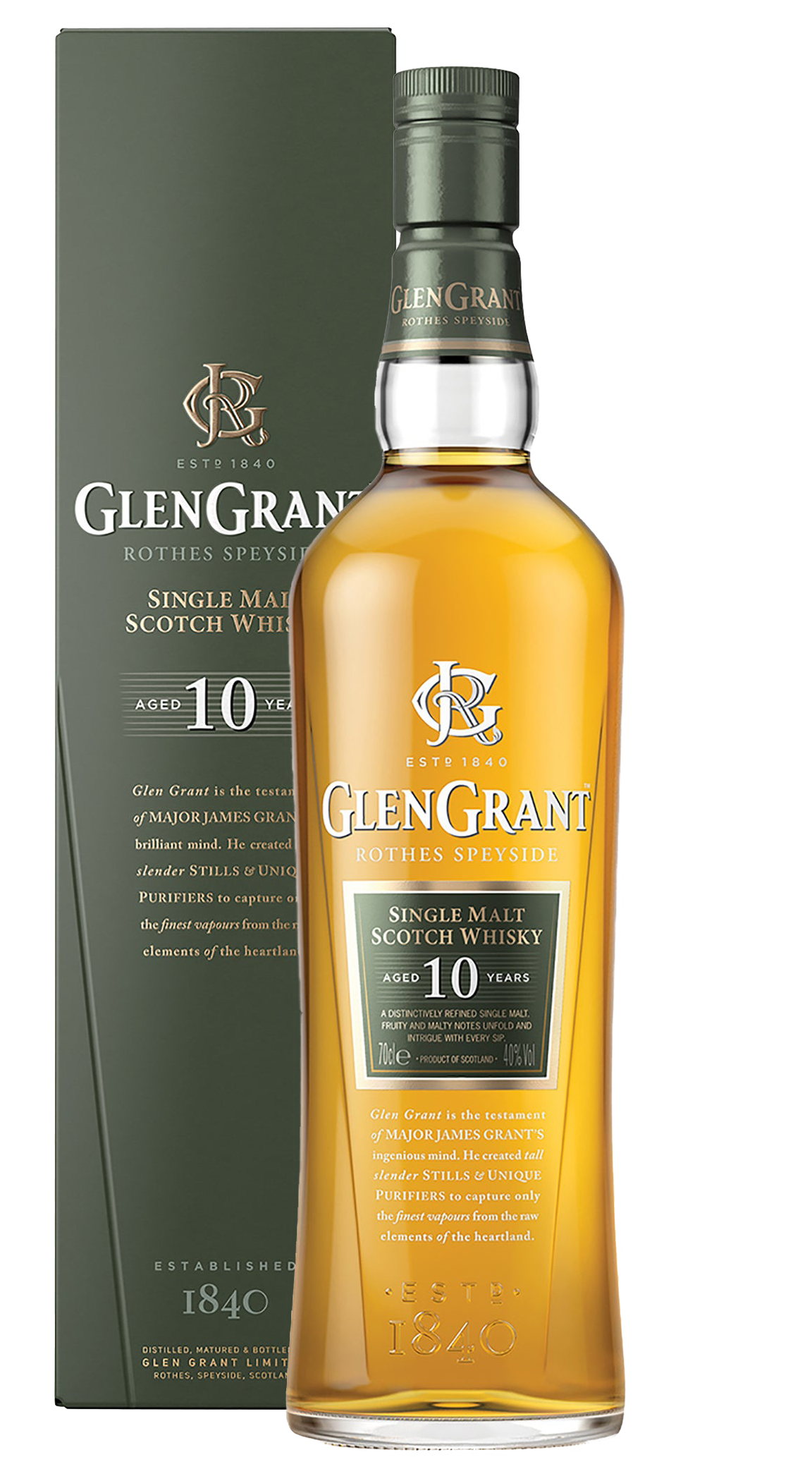 Glen Grant 10 Year Old Single Malt Whisky