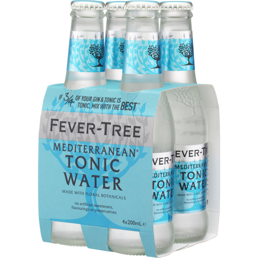 Fever-Tree Premium Mediterranean Tonic Water 4pk