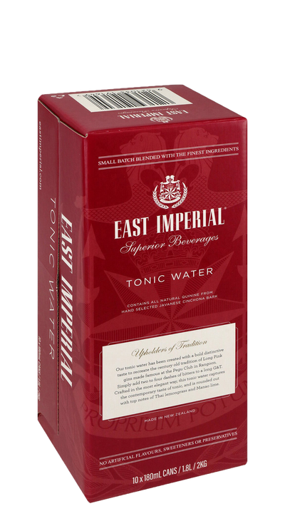 East Imperial Burma Tonic Water 10 pack cans