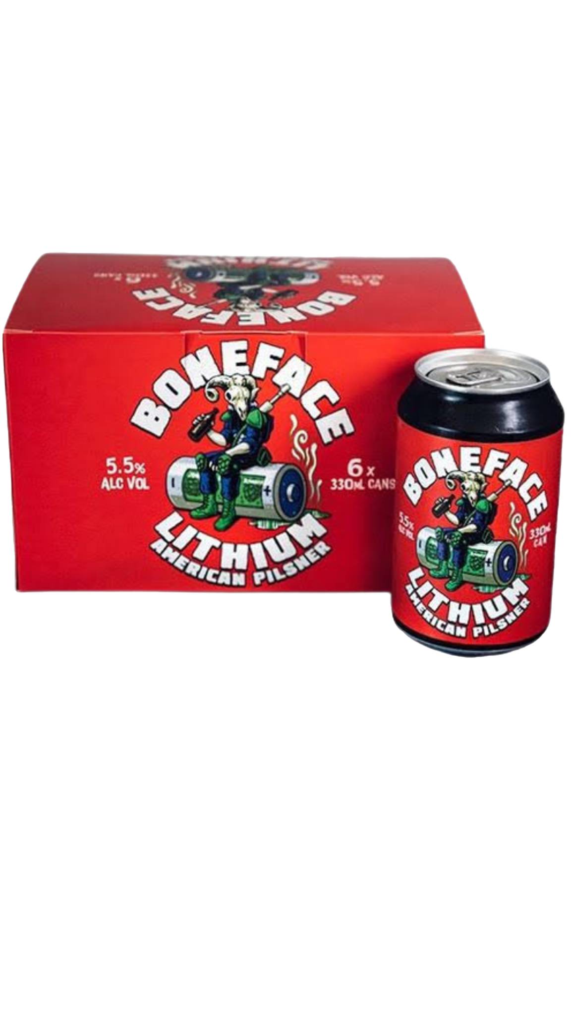 Boneface Lithium American Pilsner 6pk