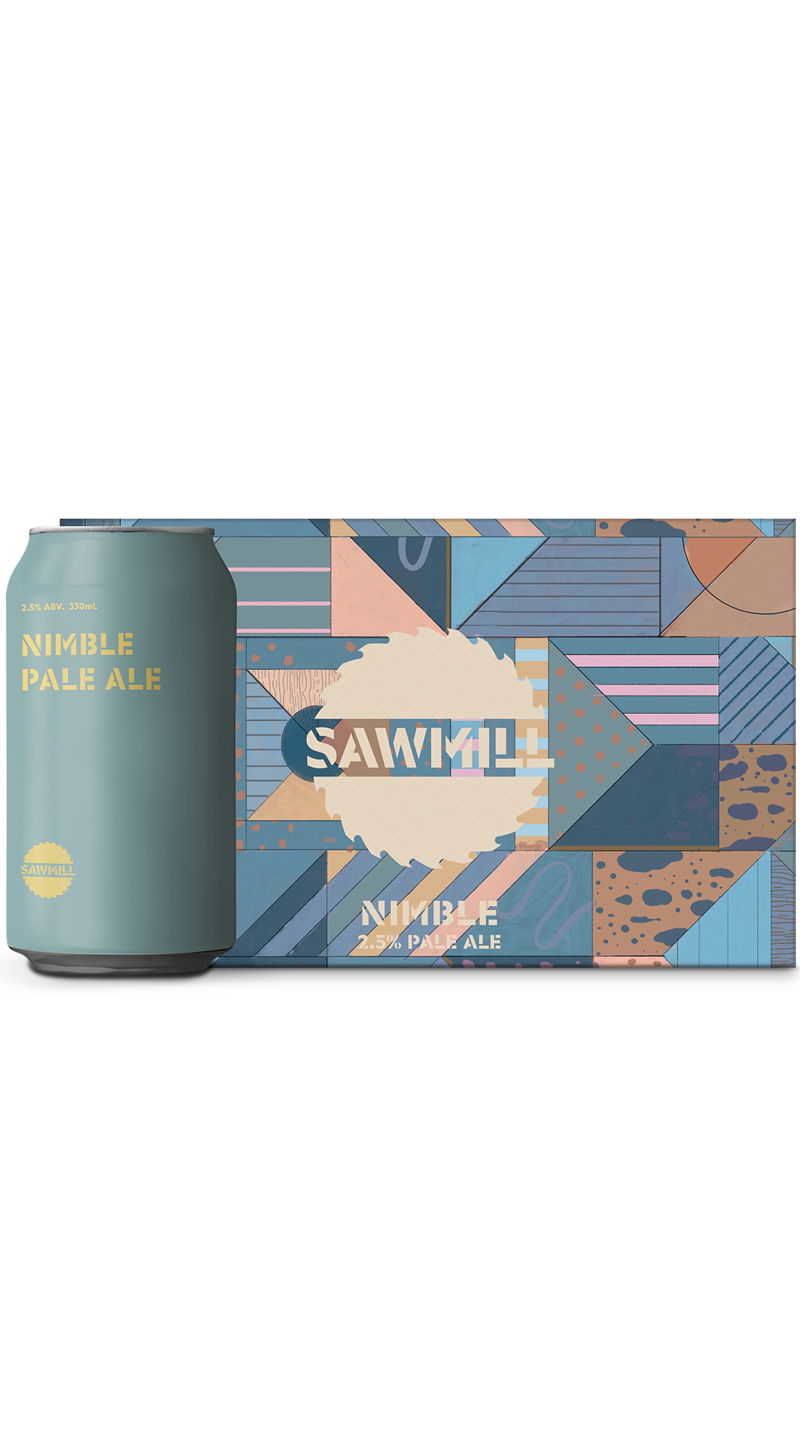 Sawmill Nimble 2.5% Pale Ale 6pack cans